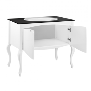 Напольная тумба под раковину Veedi Rustika RST800T-CR 95см белый